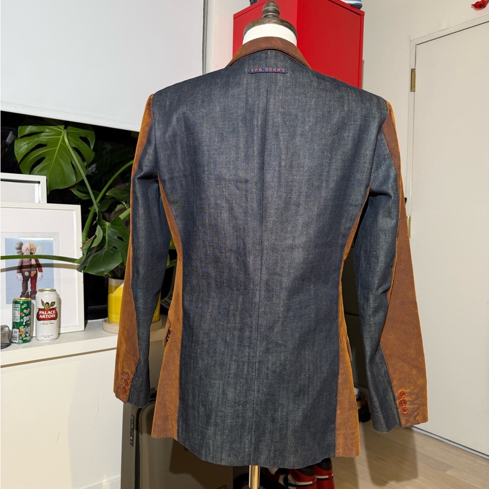 Jean Paul gualtier jeans denim corduroy jacket - Picture 6 of 10